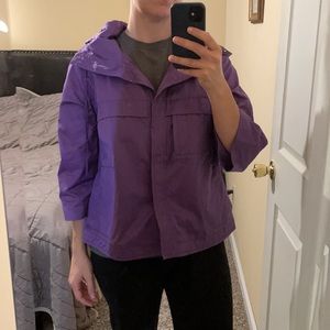 Purple jacket